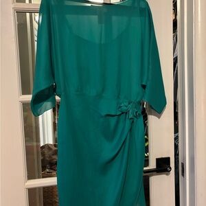 Max Studio Emerald  Dress Size M, goes right in the knee.
